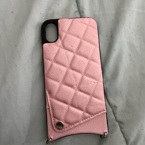 Pink Quilted Phone Case 🌸